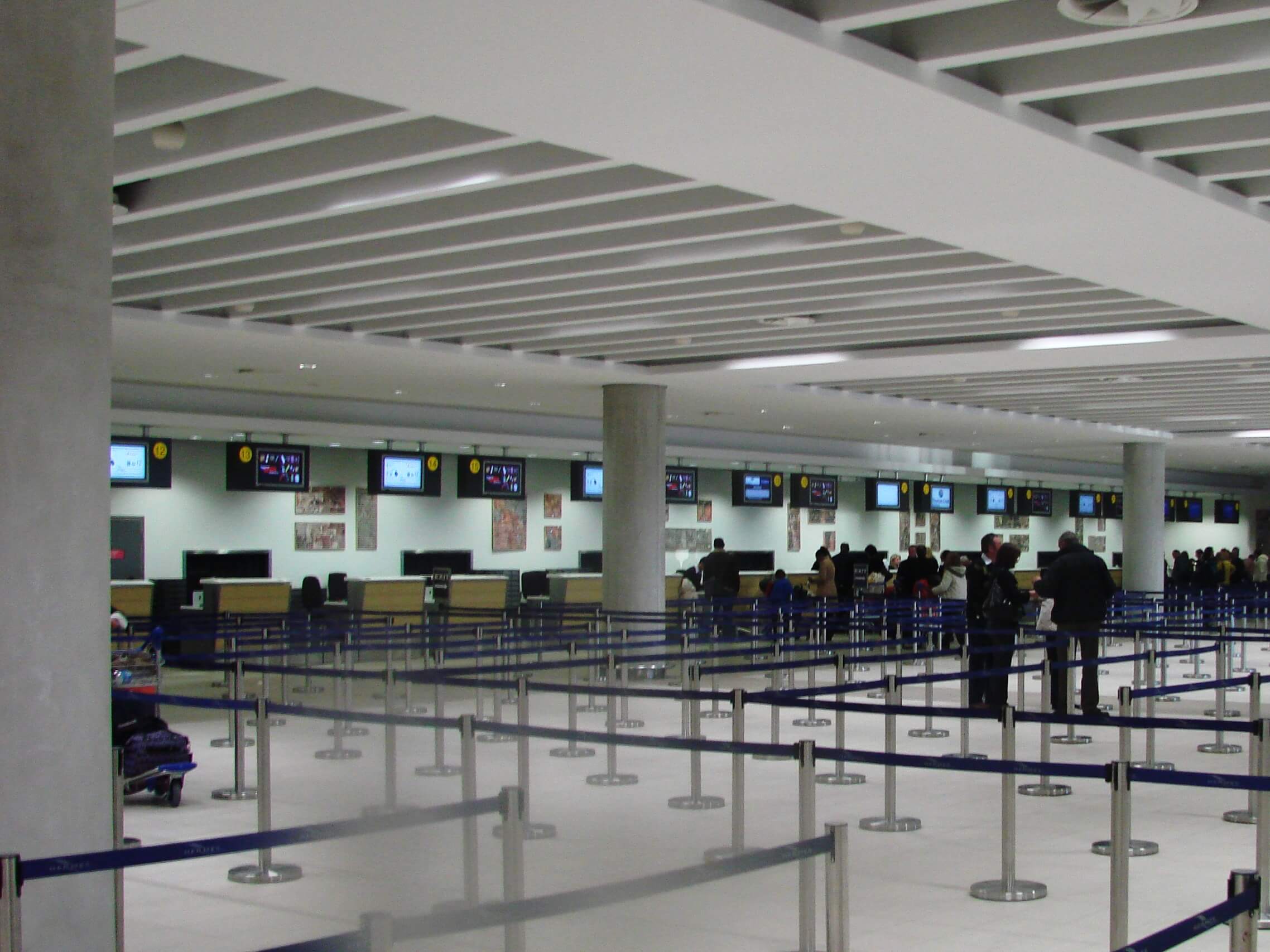 Paphos Baf International Airport Check In Hall.jpg